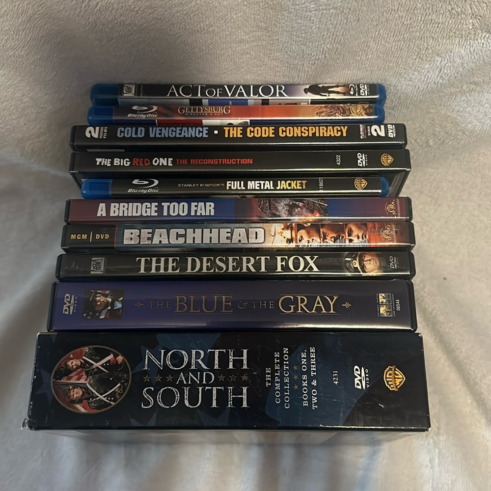 Movies, lot of 10